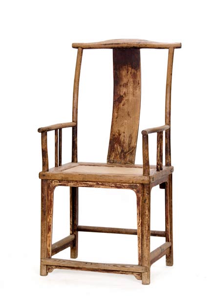Yokeback Chair
雍正三年榆木四出头椅子