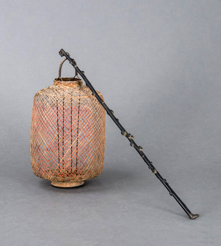 lantern with carrying stick