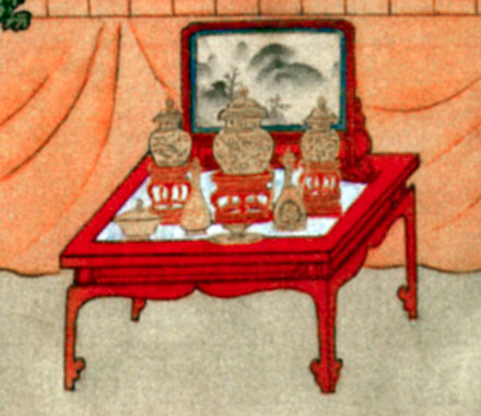 ming dynasty painting detail