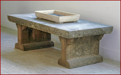 stone table