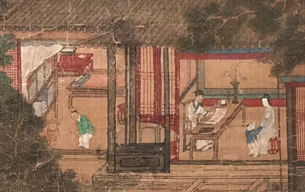 detail from early ming painting