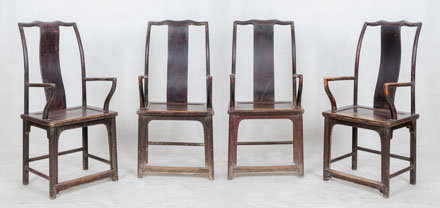 Southern Official Armchair, Set of Four