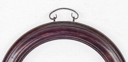 hongmu round frame, detail