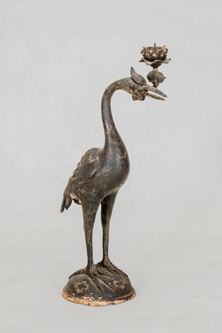Immortal Crane Candle Stands