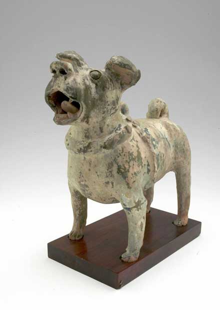 Boston Harvard Sackler Museum
汉代陶器狗