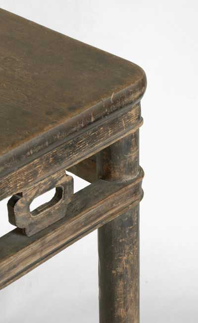 hongdoushan stool, detail