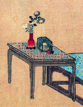 kangxi period painting detail