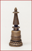 Bronze stupa