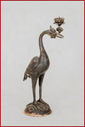 Immortal Crane Candle Stands